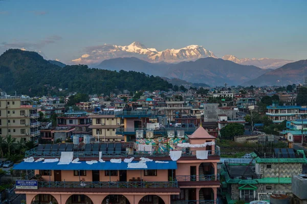 Annapurna aralığı, Pokhara, Nepal — Stok fotoğraf