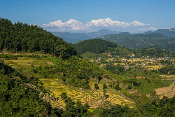 ネパールのアンナプルナ範囲 — ストック写真
