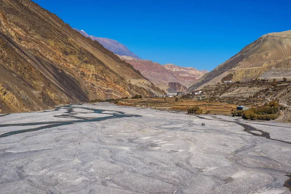 Kagbeni, Mustang, no Nepal — Fotografia de Stock