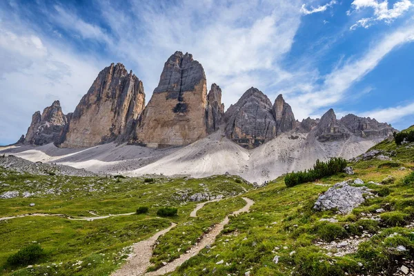 Tre Cime, Dolomites, Italy — 图库照片