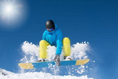 Etkin snowboard atlama 