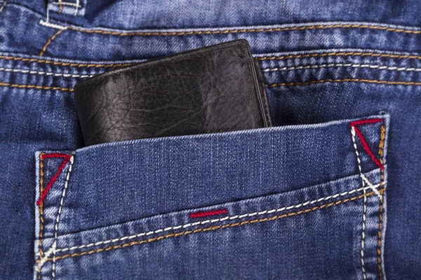 wallet in a pocket jeans