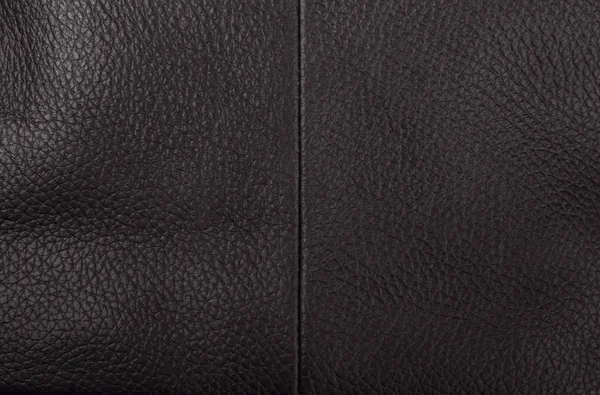 Cuir marron texture fond — Photo