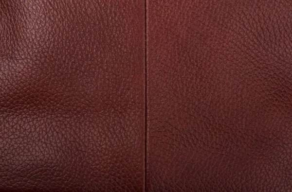 Brown leather texture background — Stock Photo, Image