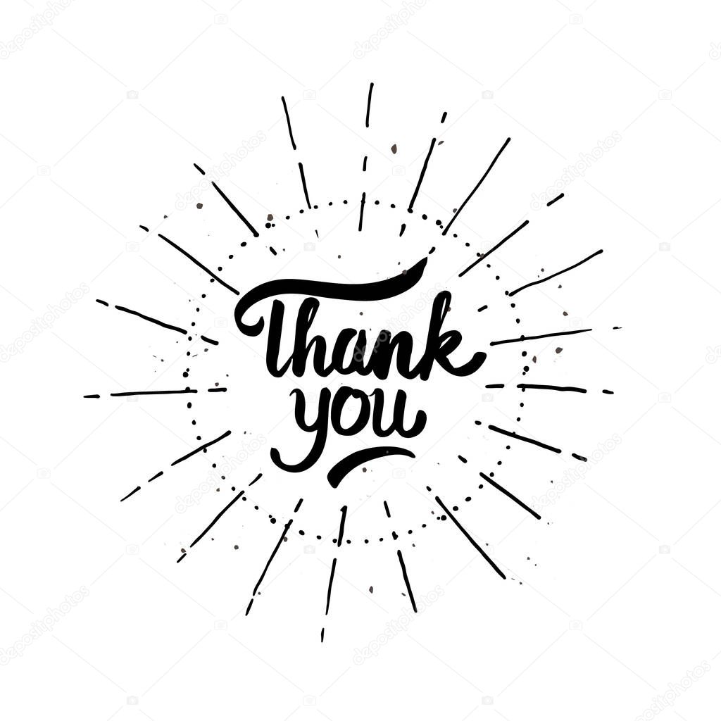 Thank you sign Stock Vector by ©whitehoune 128988460
