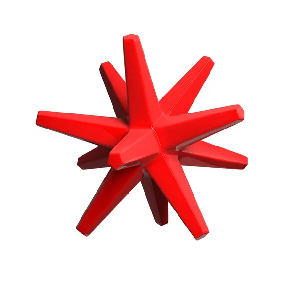 Rood glanzend object — Stockfoto