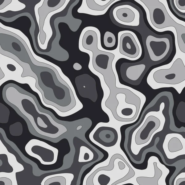 Kamouflage sömlöst mönster — Stock vektor