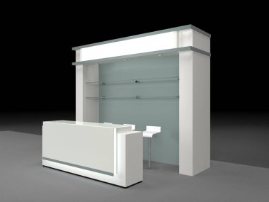 Booth ile sayaç