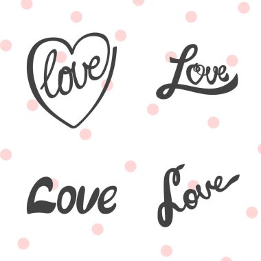 aşk sözcükleri kümesi