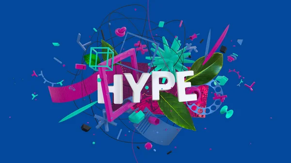 Hype carte festive — Photo