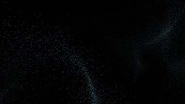 Küçük hafif kabarcıklar kara bulutlar oluşturur.