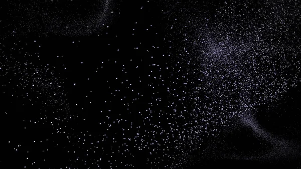 Абстрактний цифровий фон з величезною хмарою крихітних блискучих легких бульбашок — стокове фото