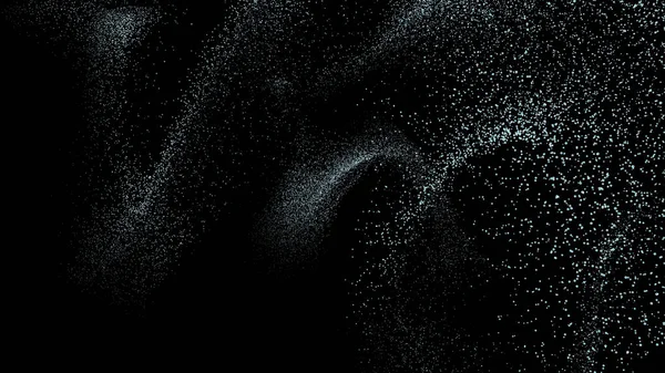 Абстрактний цифровий фон з величезною хмарою крихітних блискучих легких бульбашок — стокове фото