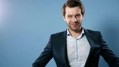 Yakışıklı işadamı, iş kavramı