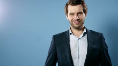 Yakışıklı işadamı, iş kavramı