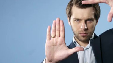 Yakışıklı işadamı, iş kavramı