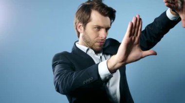 Yakışıklı işadamı, iş kavramı