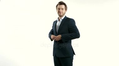 Yakışıklı işadamı, iş kavramı