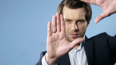 Yakışıklı işadamı, iş kavramı