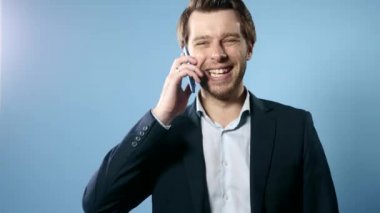 Yakışıklı işadamı, iş kavramı