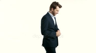 Yakışıklı işadamı, iş kavramı