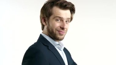 Umutlu genç işadamı, iş kavramı