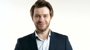 Umutlu genç işadamı, iş kavramı