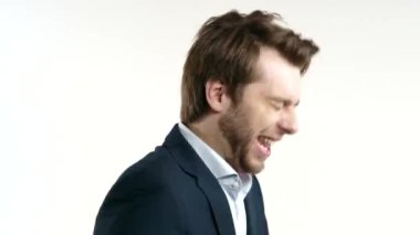 Umutlu genç işadamı, iş kavramı