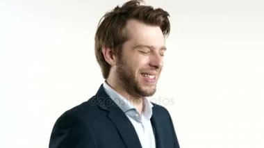 Umutlu genç işadamı, iş kavramı