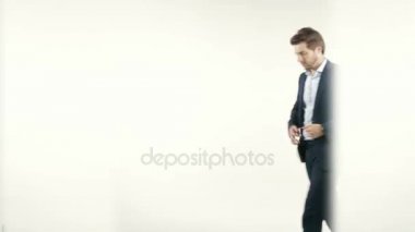 Umutlu genç işadamı, iş kavramı