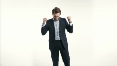 Umutlu genç işadamı, iş kavramı