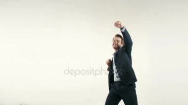 Umutlu genç işadamı, iş kavramı