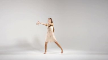 Genç balet provası pratik