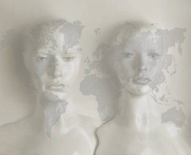 Yapay zeka kavramı - Internet, ağ, globalizati