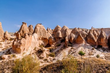 Devrent Valley, Cappadocia 'da. Nevsehir Eyaleti. Türkiye