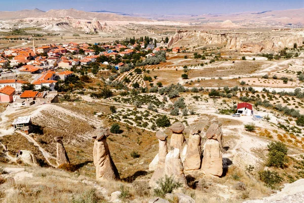 Pittoresca Vista Panoramica Sul Parco Nazionale Goreme — Foto Stock