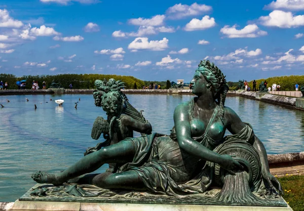 Versalles Yvelines Ile France Francia Junio 2018 Estatua Loiret Una — Foto de Stock