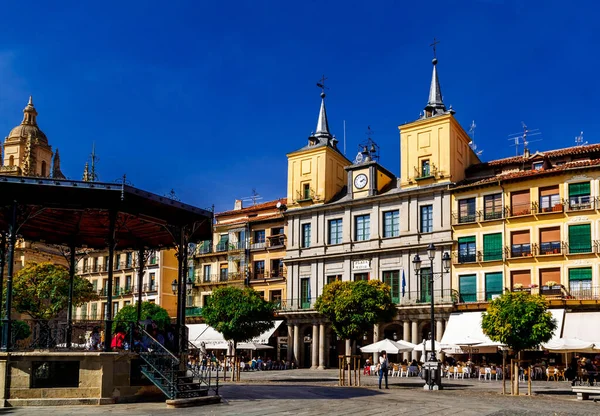 Segovia Spain Жовтня 2016 Plaza Mayor Сеговії Кастилія Леон Іспанія — стокове фото