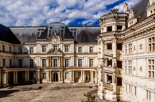 Palazzo Reale Del Castello Blois Chateau Blois Incluso Tra Primi — Foto Stock