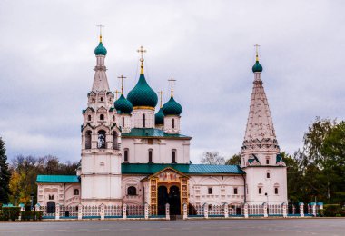 Peygamber Elijah Kilisesi. Yaroslavl, Rusya