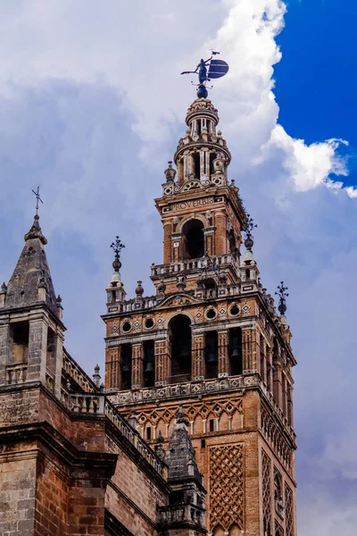 Top Giralda Sevilla Cathedral Андалусія Іспанія — стокове фото