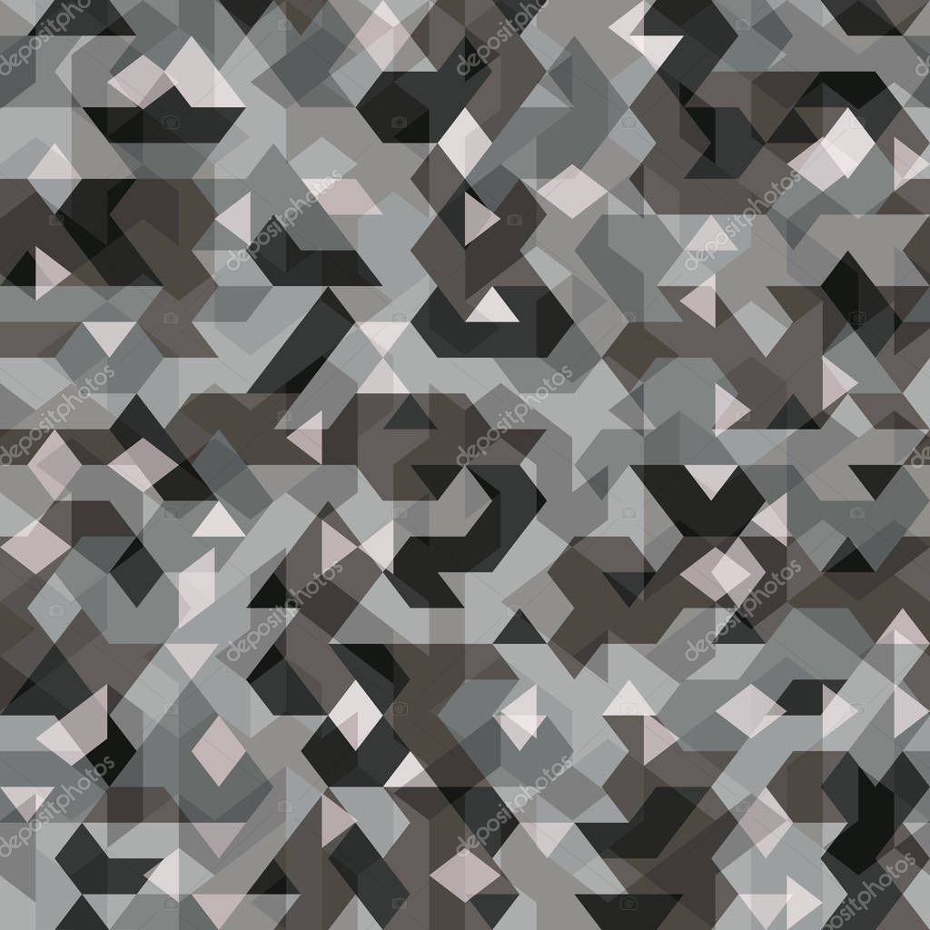Pattern Mexican Camo Pixel Fabric Abstract Combat Style Pixelated Wallpaper Tile Tribal Green Triangle Ornament Geometry Soldier Military Graphic Element Camouflage Shape Indigenous Beige Modern Illustration Geometric Decor
