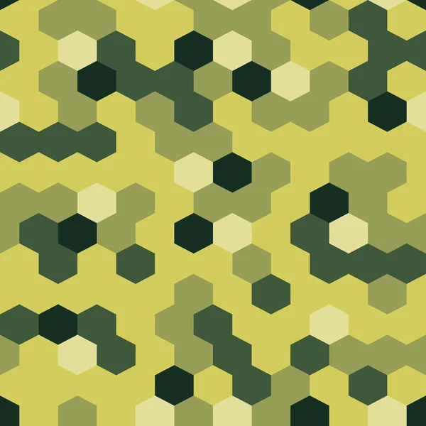 Camouflage naadloos patroon — Stockvector