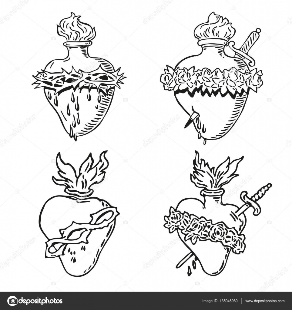 Immaculate Heart Tattoo