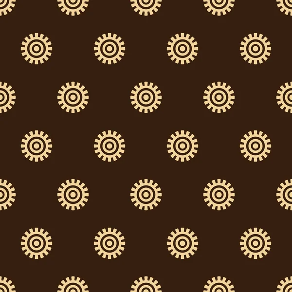 Adinkra oeste africano símbolos patrón textil vector ilustración — Archivo Imágenes Vectoriales