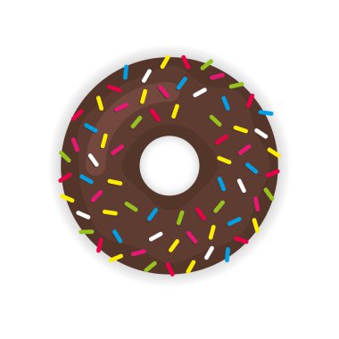 Çörek vektör simge modern düz tasarlamak