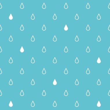 Damla yağmur ile Seamless Modeli