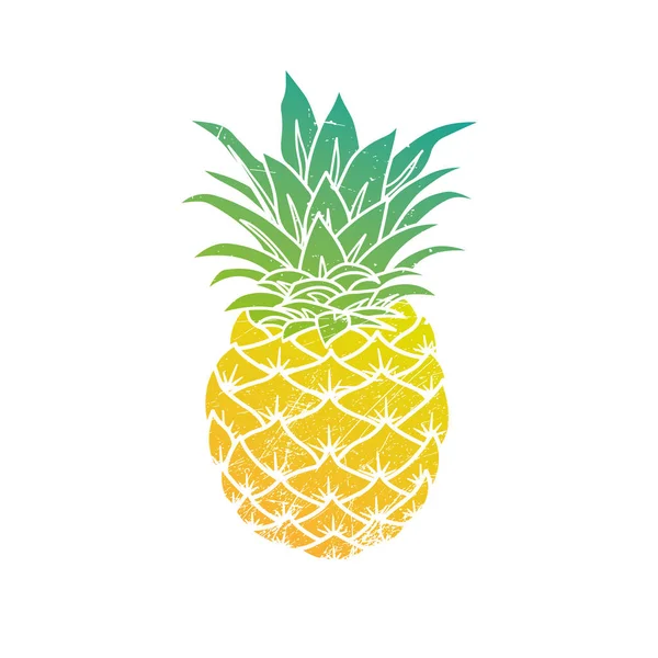 Ananas modern illüstrasyon