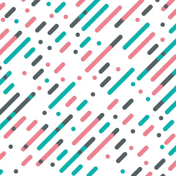 Parallelle Diagonal vector overlappende Color Lines patroon achtergrond — Stockvector