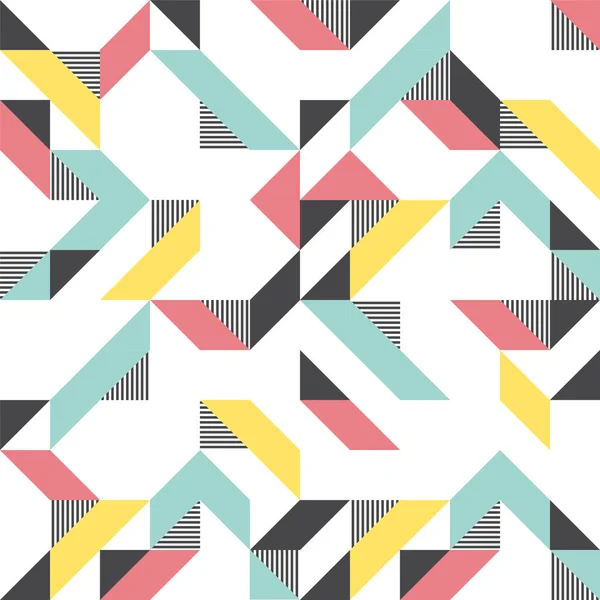Σύγχρονο φόντο με τρίγωνα και γραμμές. Μοτίβο γεωμετρικών χρωμάτων — Διανυσματικό Αρχείο